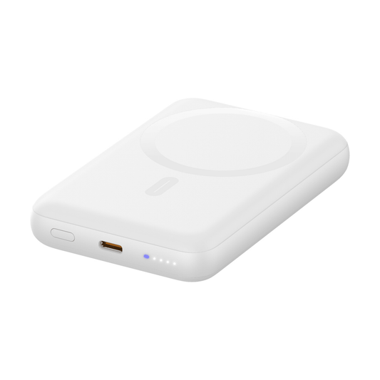 Baterie externă 10000mAh Încărcare Wireless 15W, Negru - Voltres